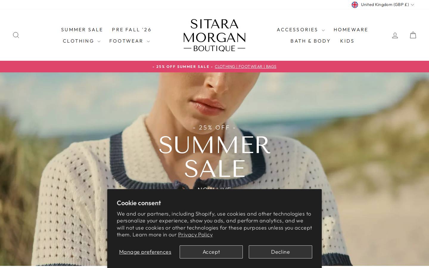sitaramorgan.co.uk homepage screenshot