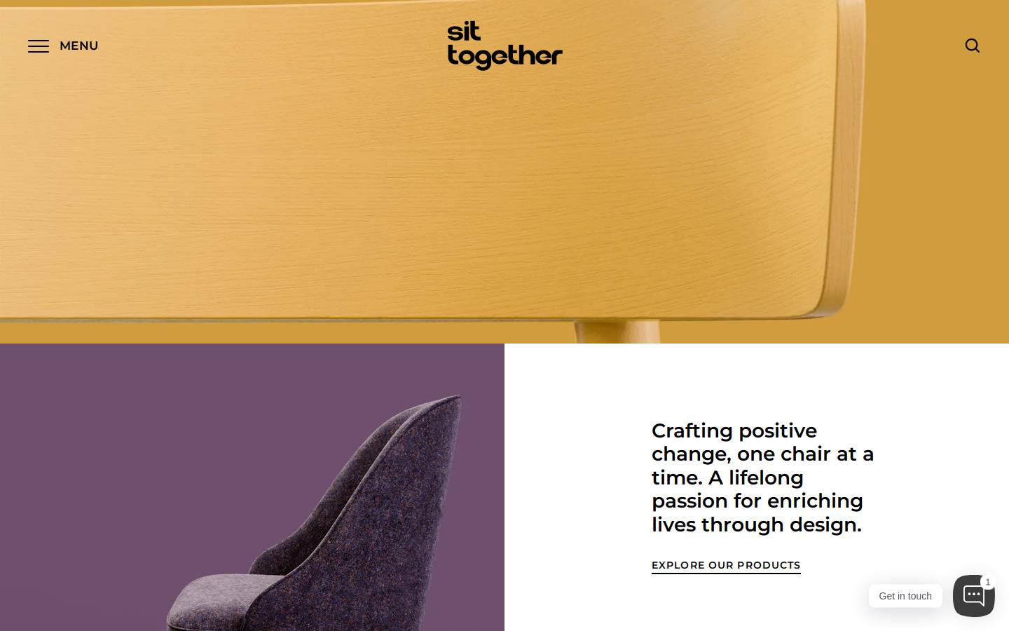 sittogether.com homepage screenshot
