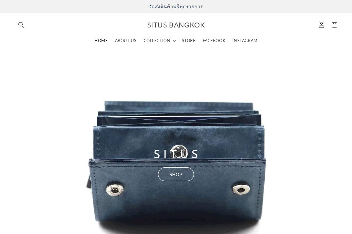 situsthai.com homepage screenshot