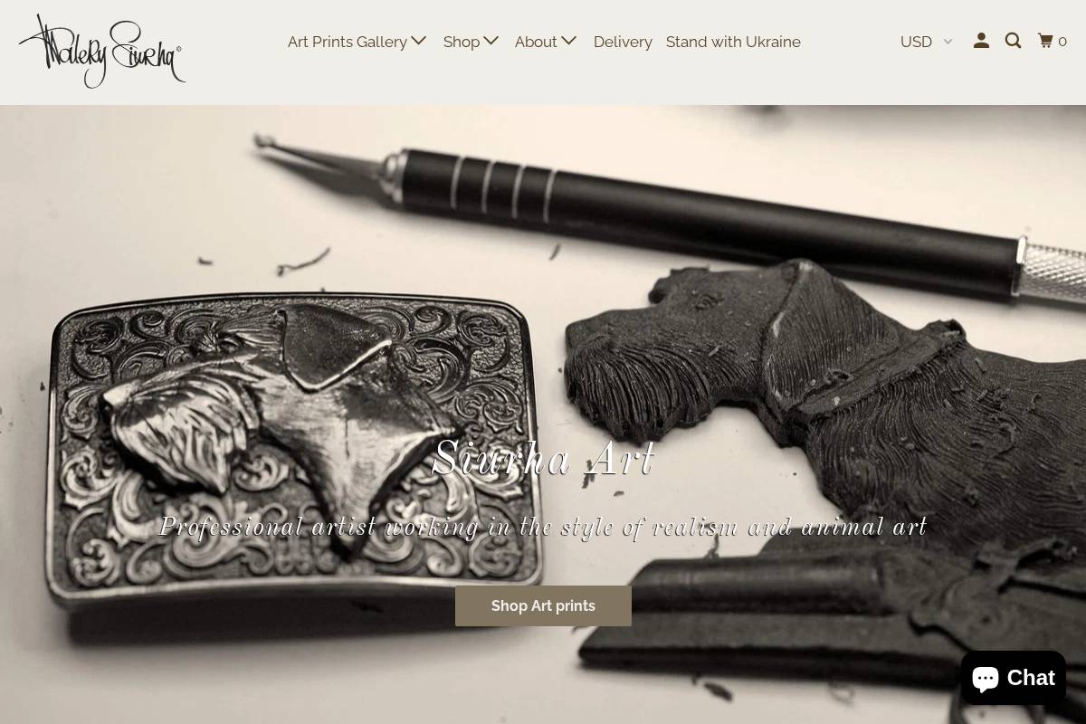 siurhaart.com homepage screenshot