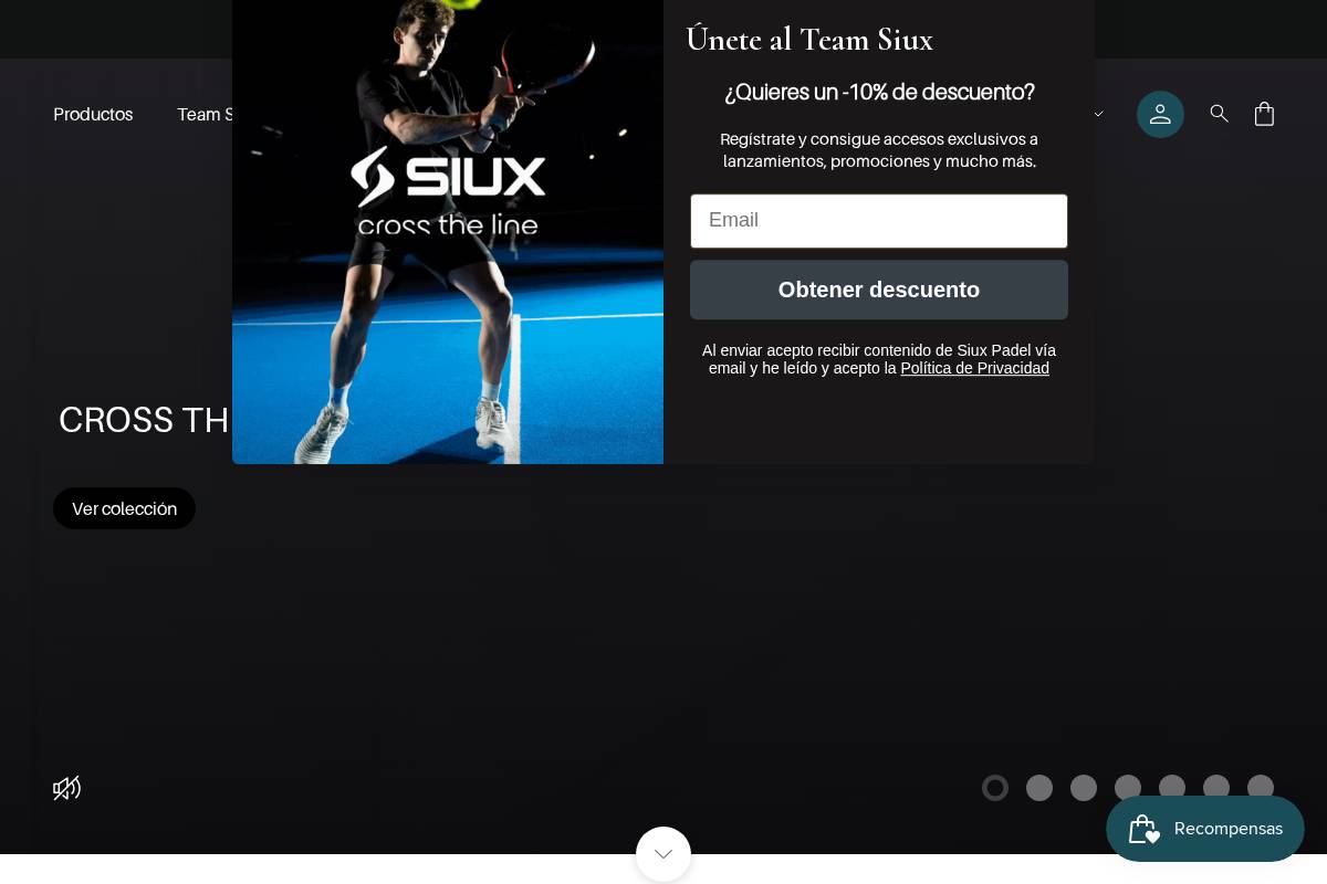 siuxpadel.com homepage screenshot