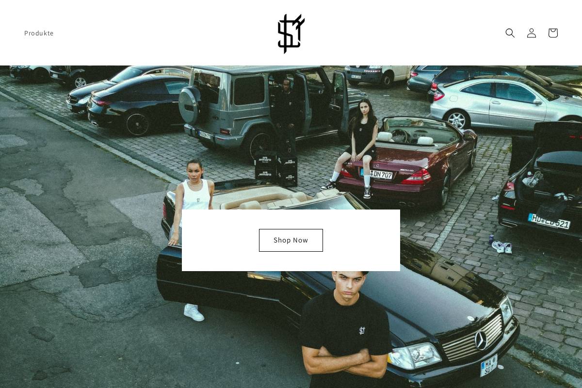 sixeightclothing.com homepage screenshot
