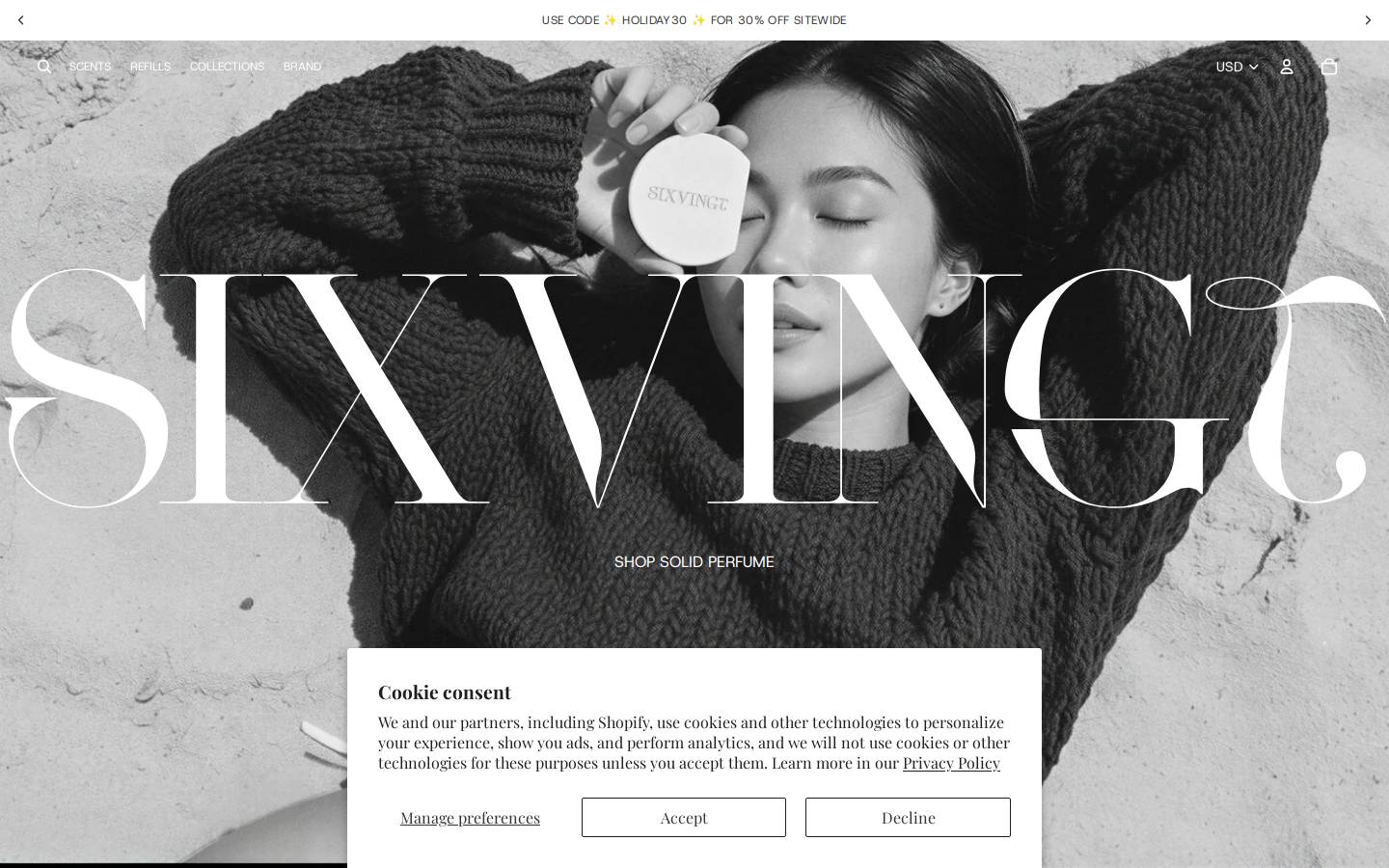 sixvingt.com homepage screenshot
