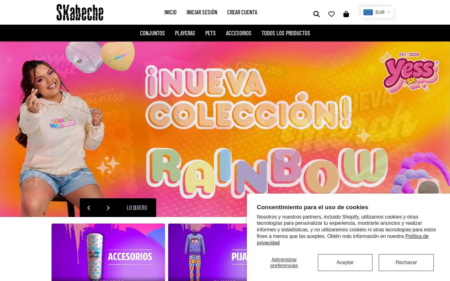 skabeche.store homepage screenshot