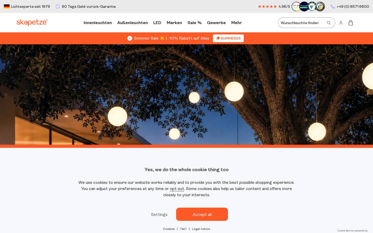 skapetze® homepage screenshot