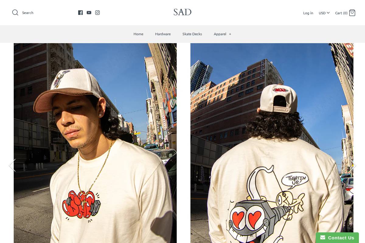 skateallday.co homepage screenshot