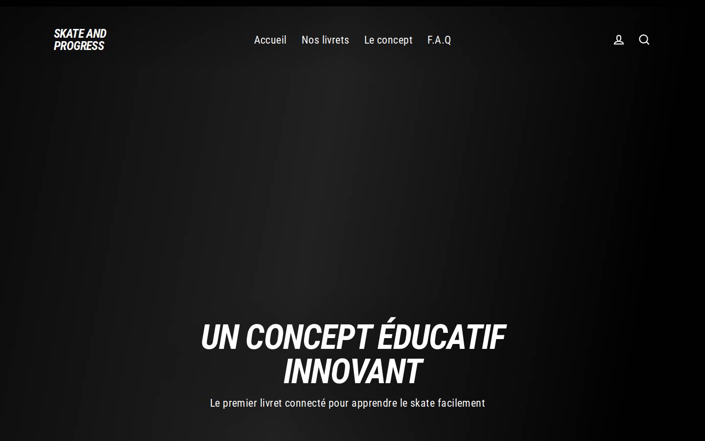 skateandprogress.com homepage screenshot