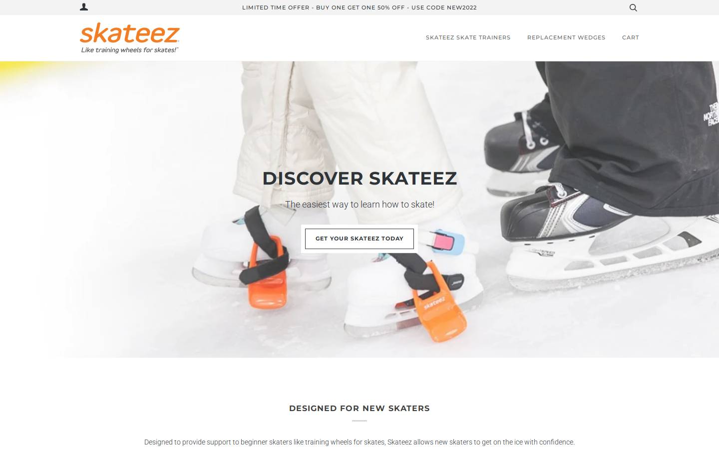 skateez.com homepage screenshot