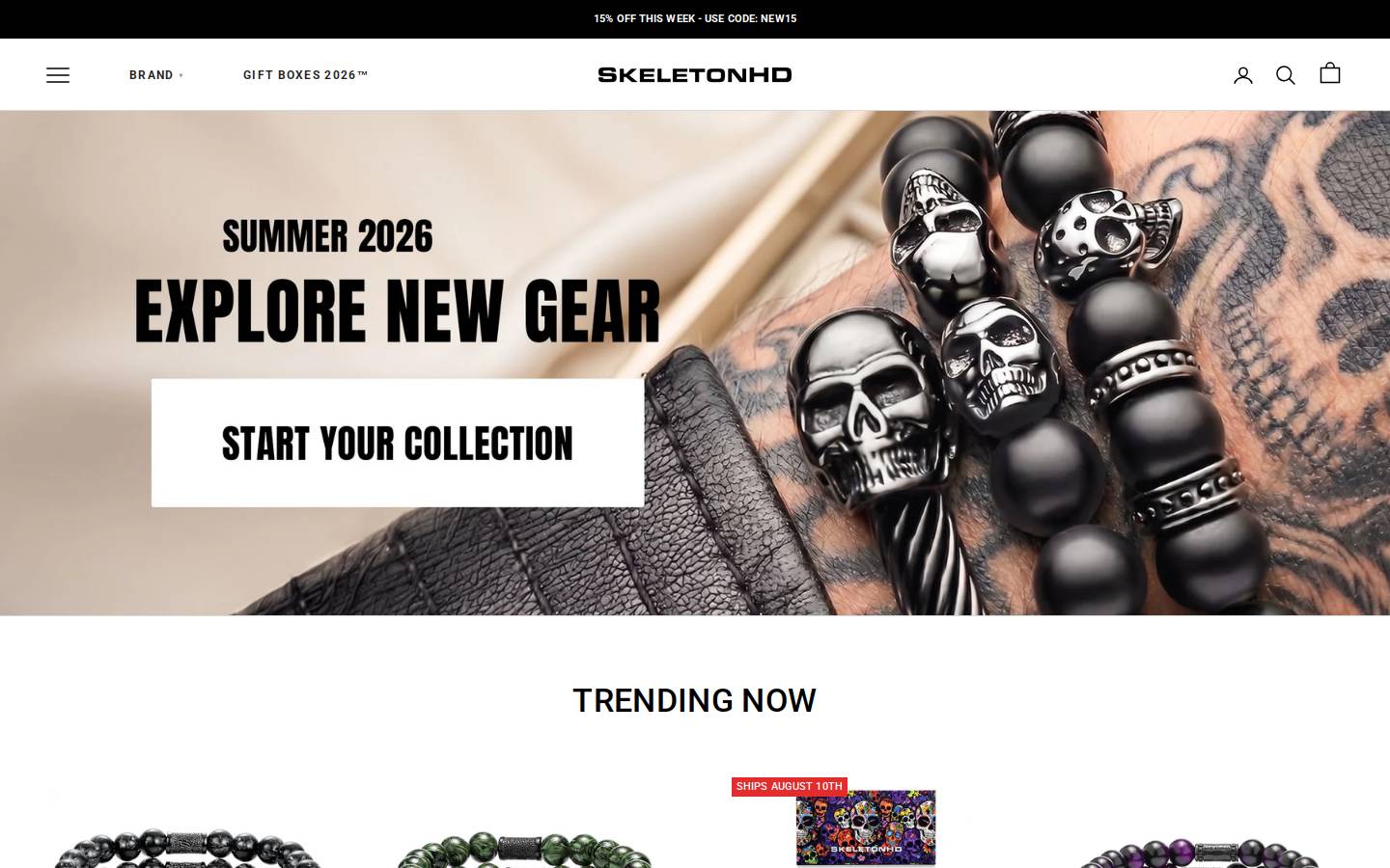 SkeletonHD Inc. homepage screenshot