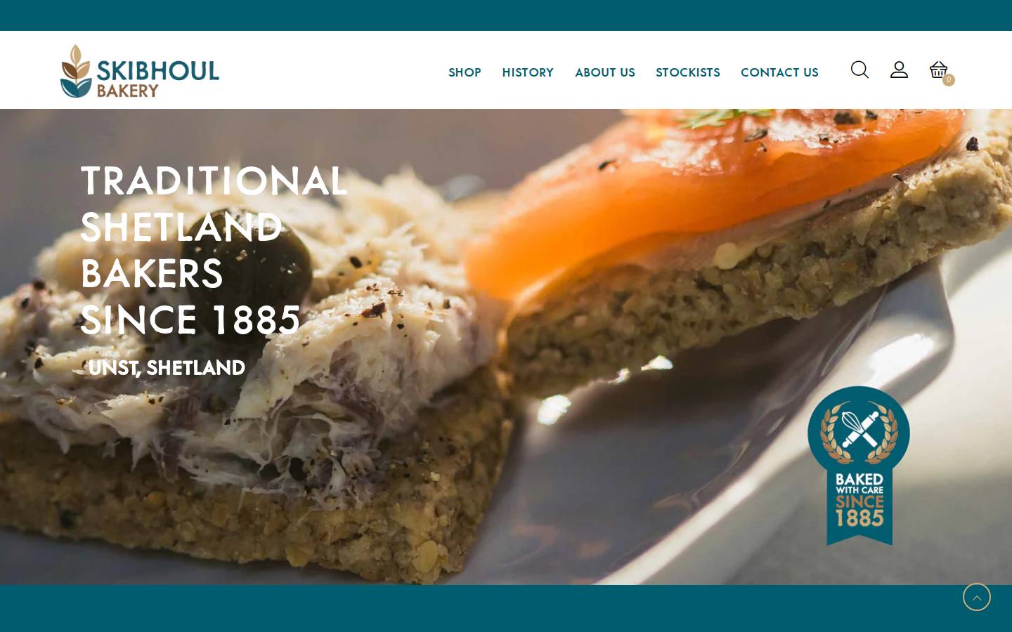 skibhoulbakery.com homepage screenshot
