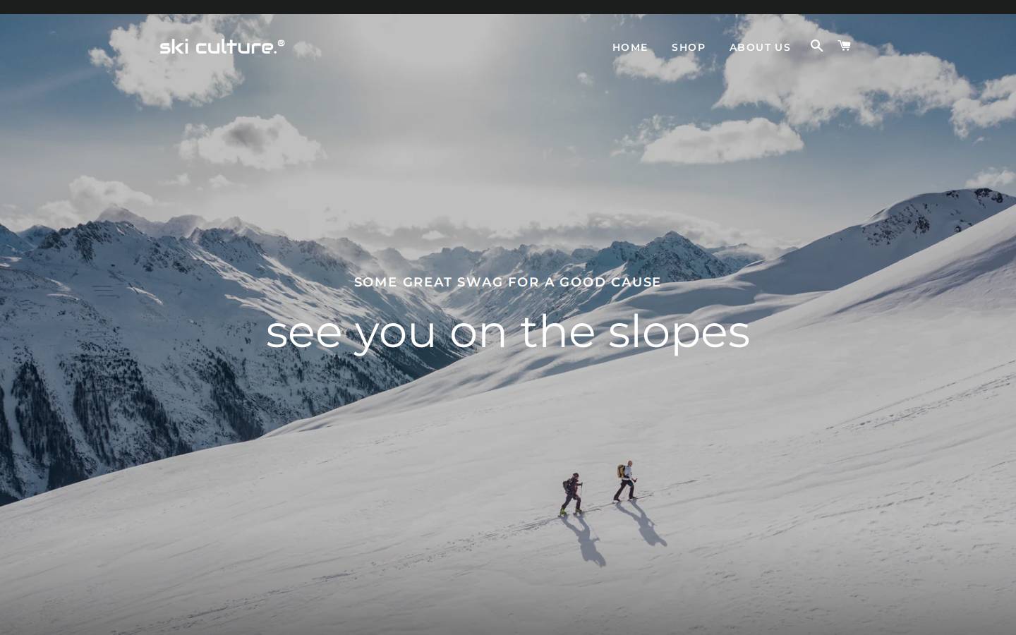 skiculture.net homepage screenshot
