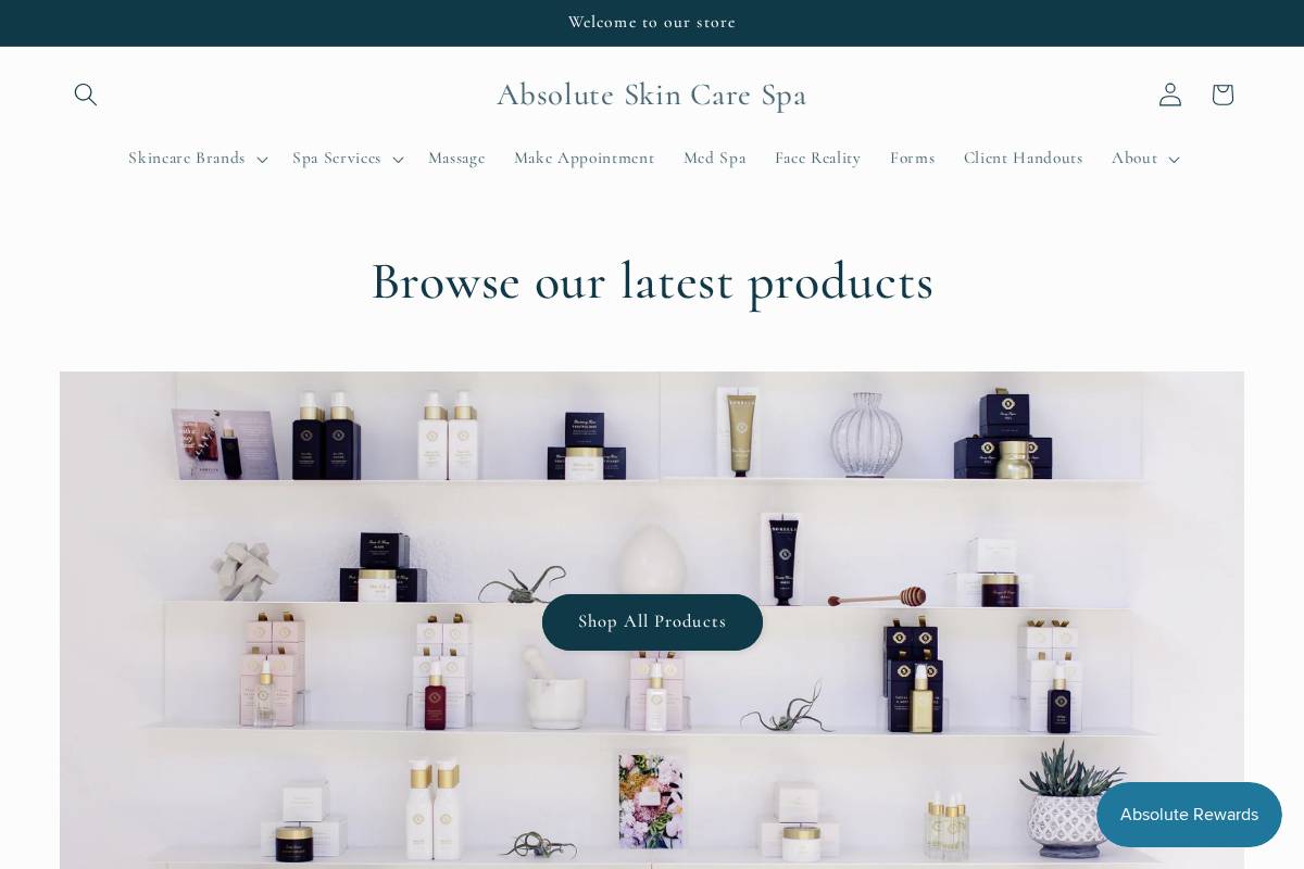 skinandlashspa.com homepage screenshot