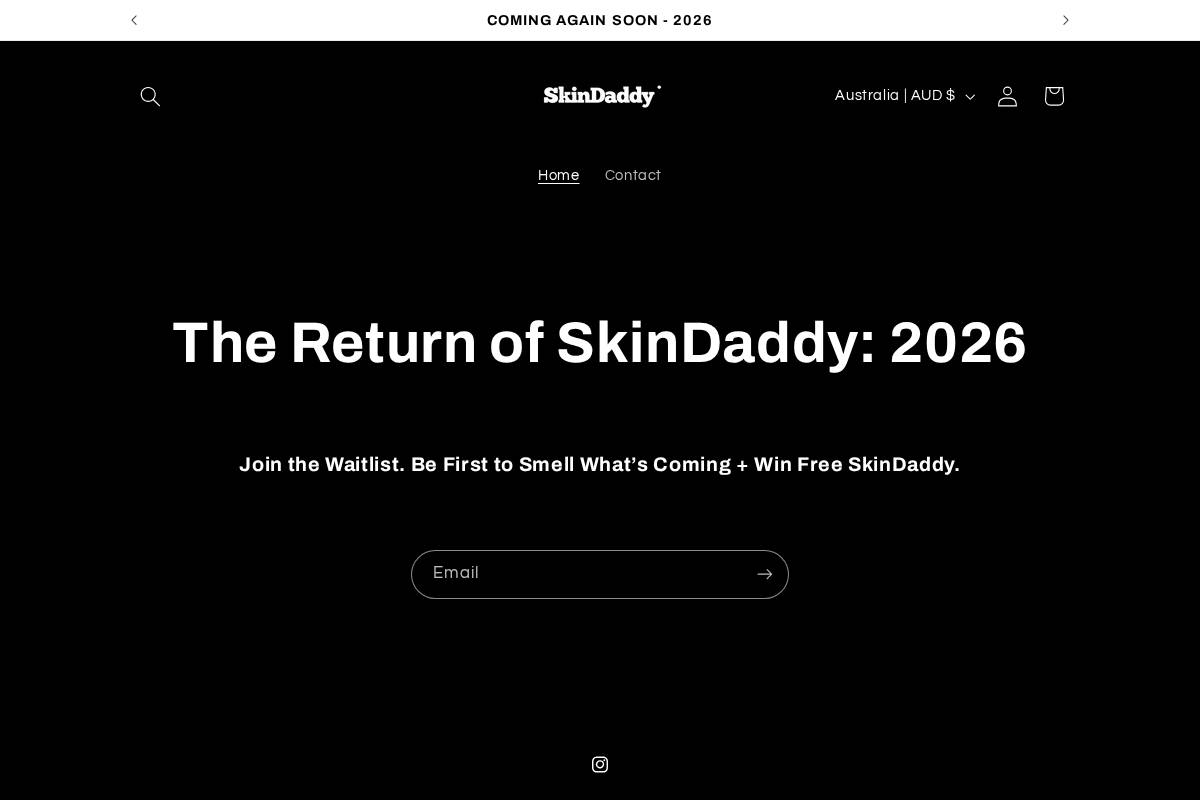 skindaddy.co homepage screenshot