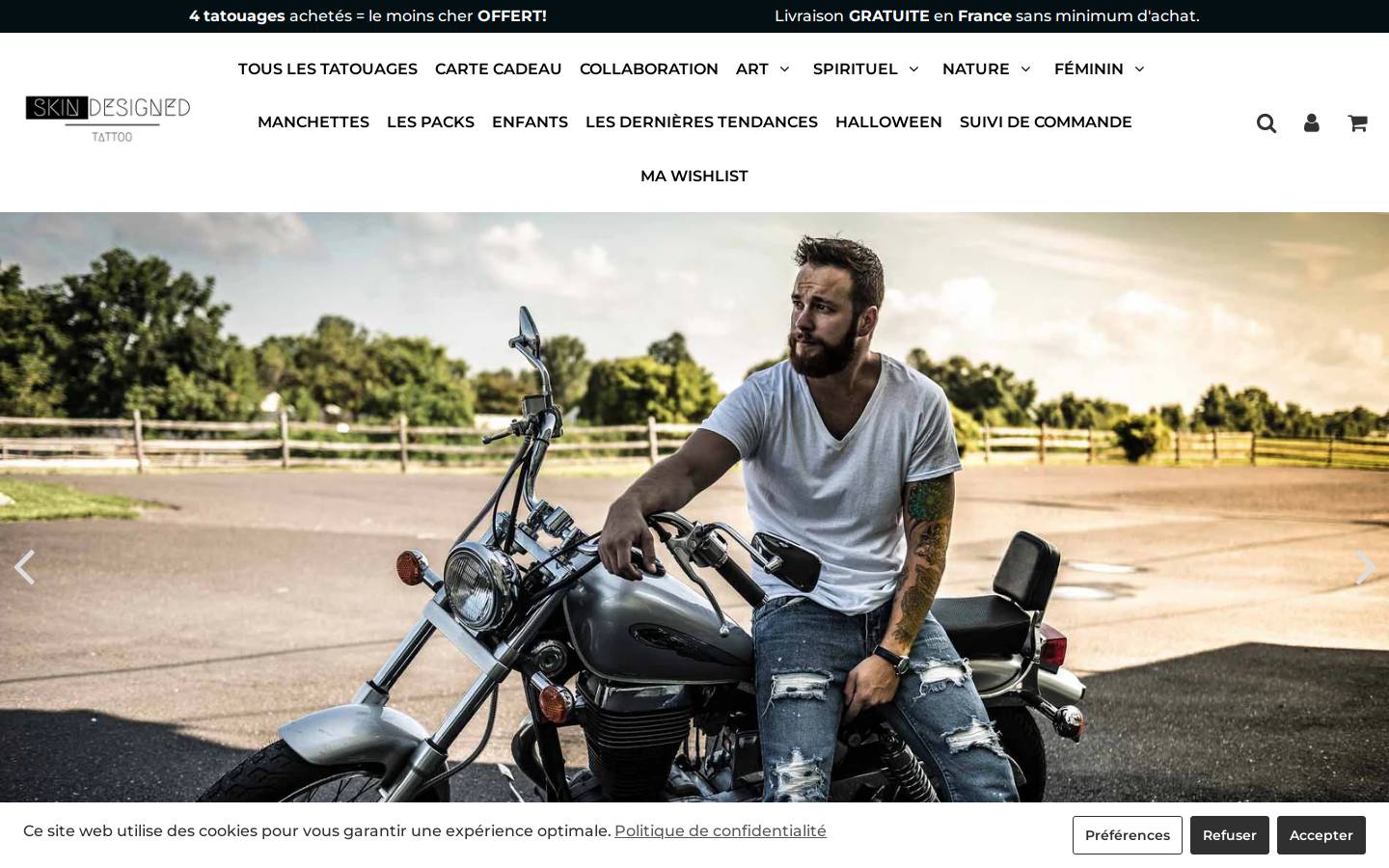 skindesigned.com homepage screenshot