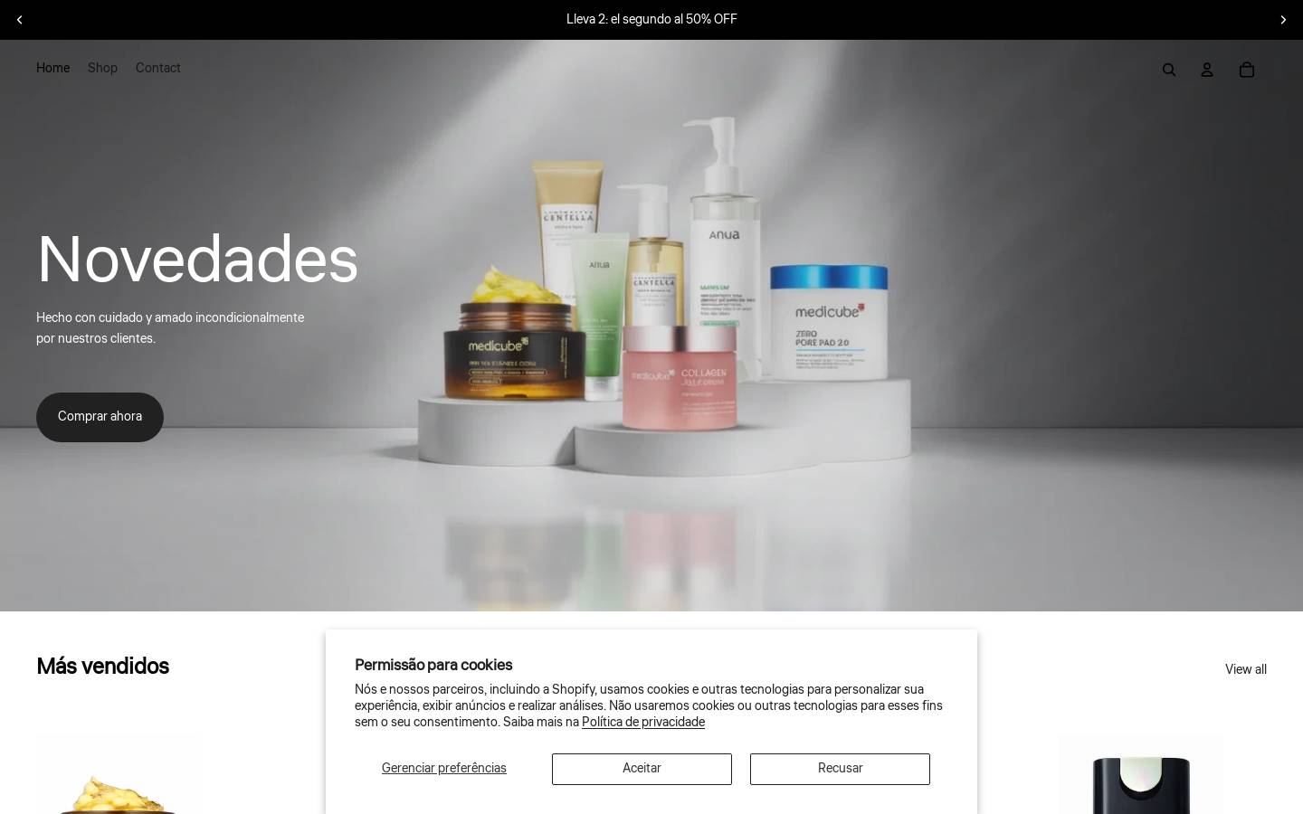 skinlaboficial.com homepage screenshot