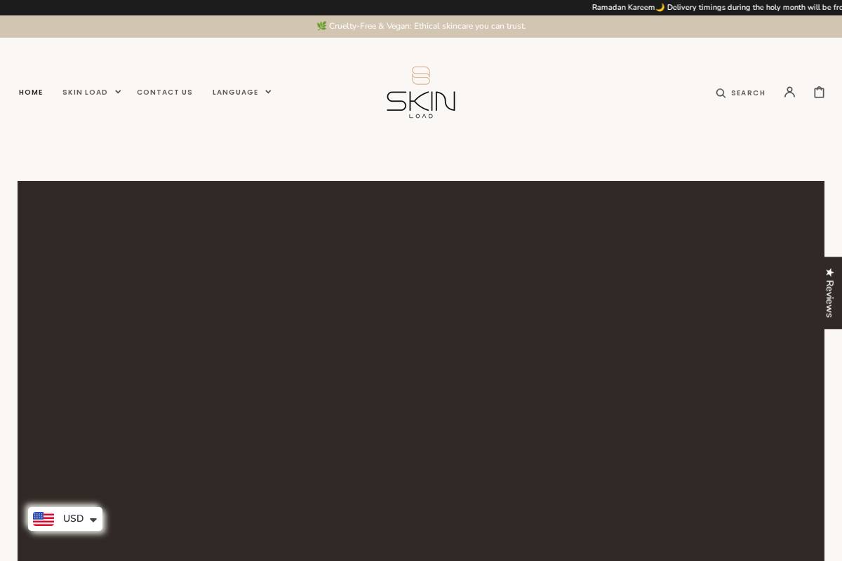 skinload.ae homepage screenshot