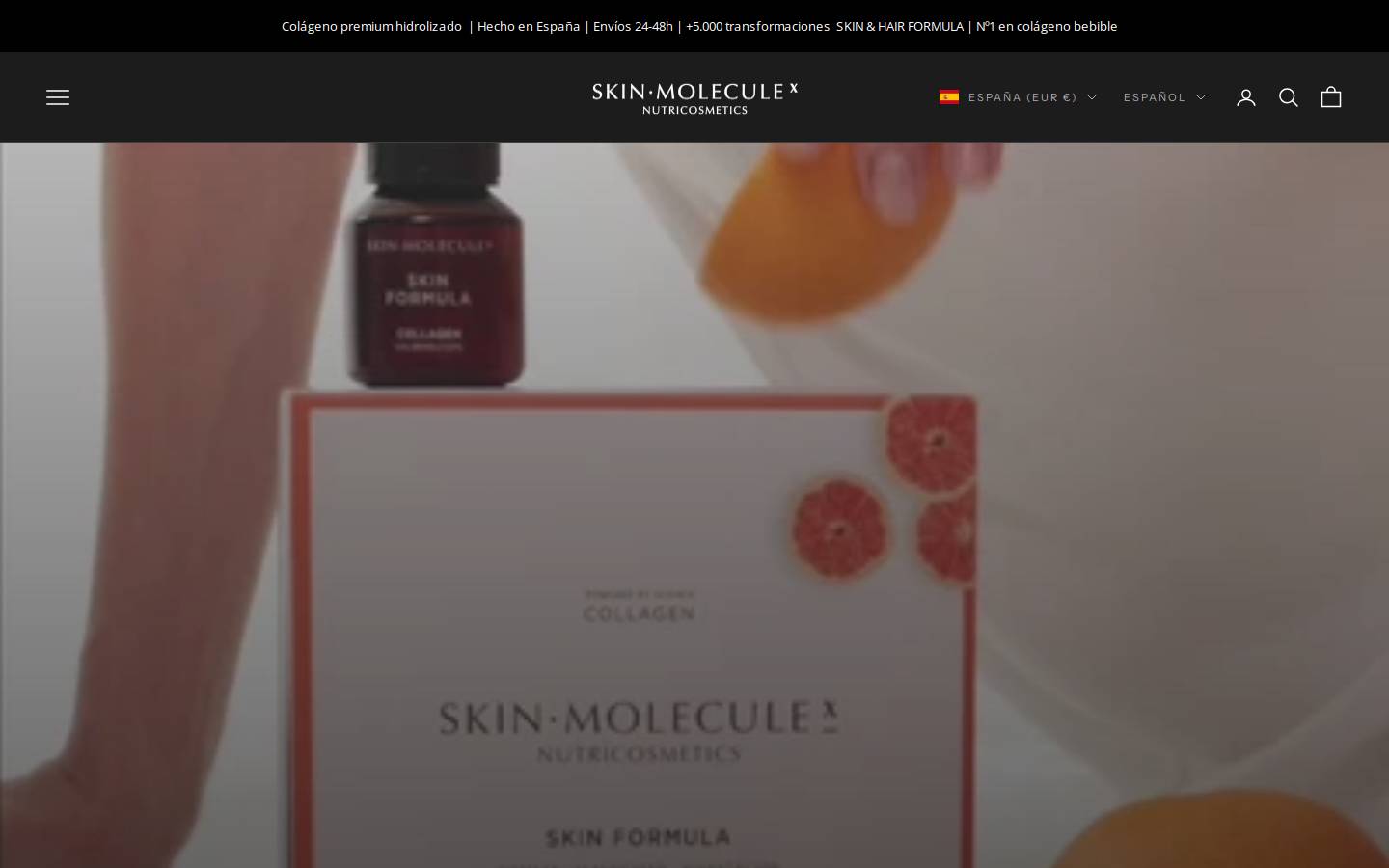 skinmoleculex.com homepage screenshot