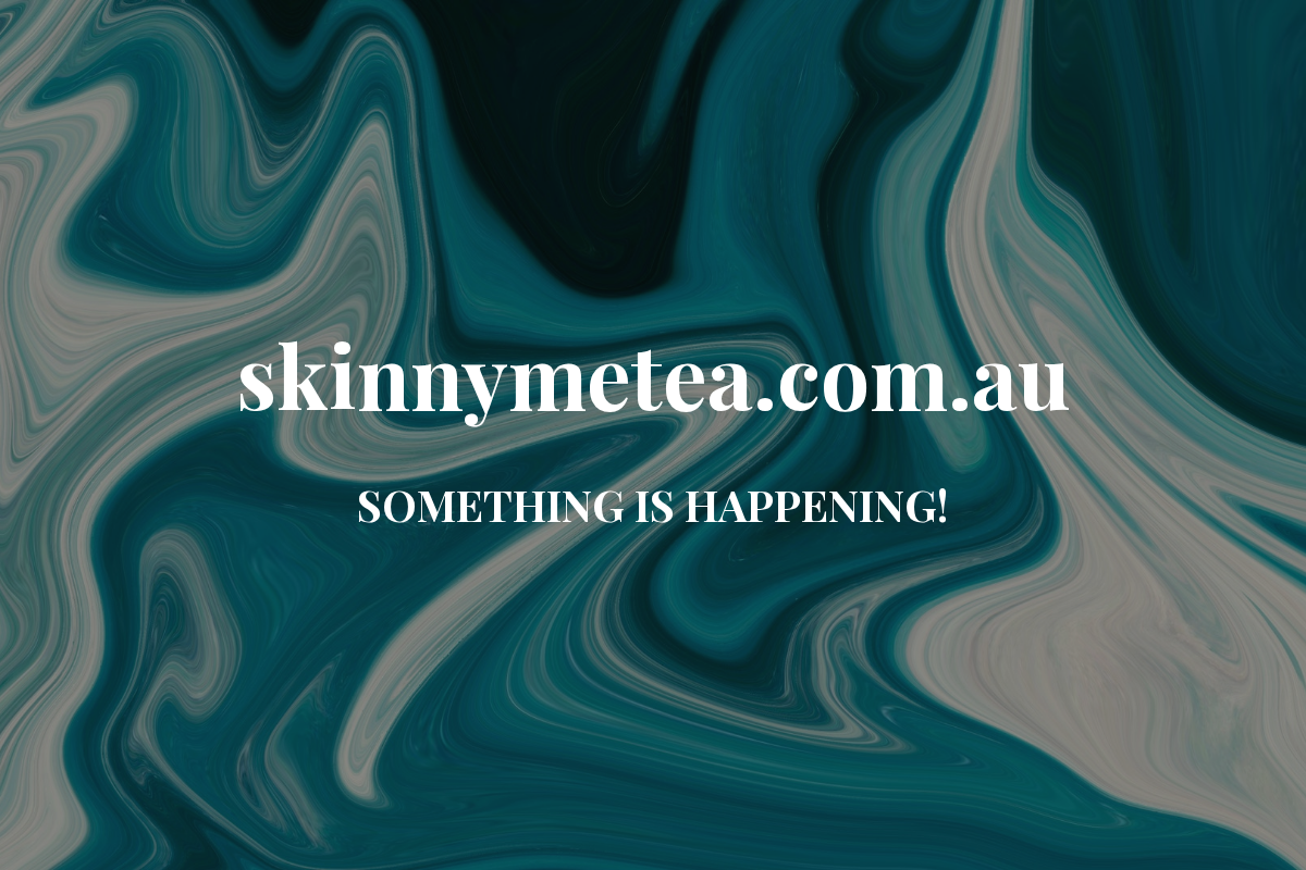 SkinnyMe tea homepage screenshot