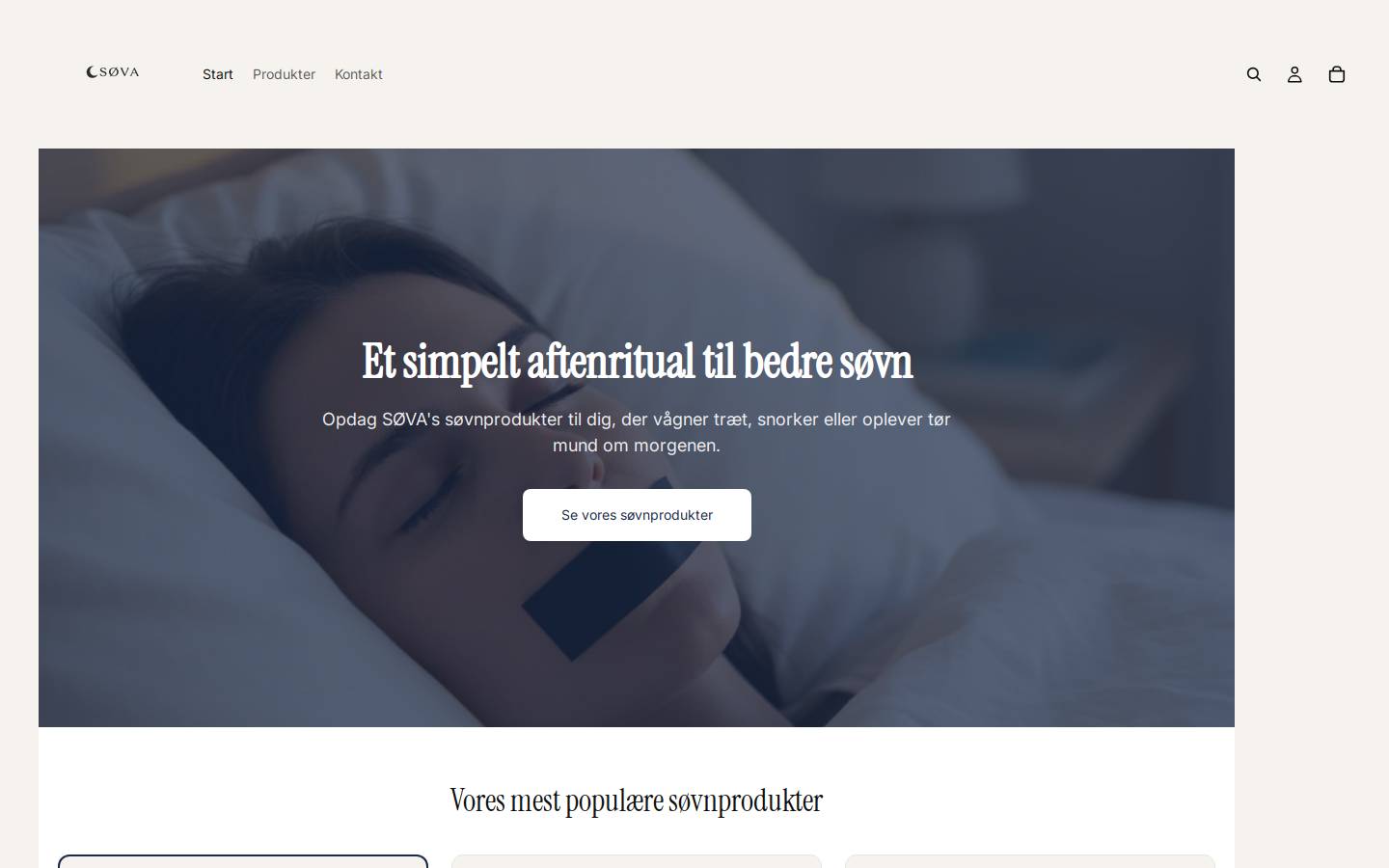 skinova-skincare.com homepage screenshot