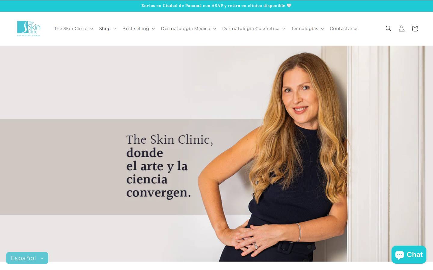skinsolutions.shop homepage screenshot