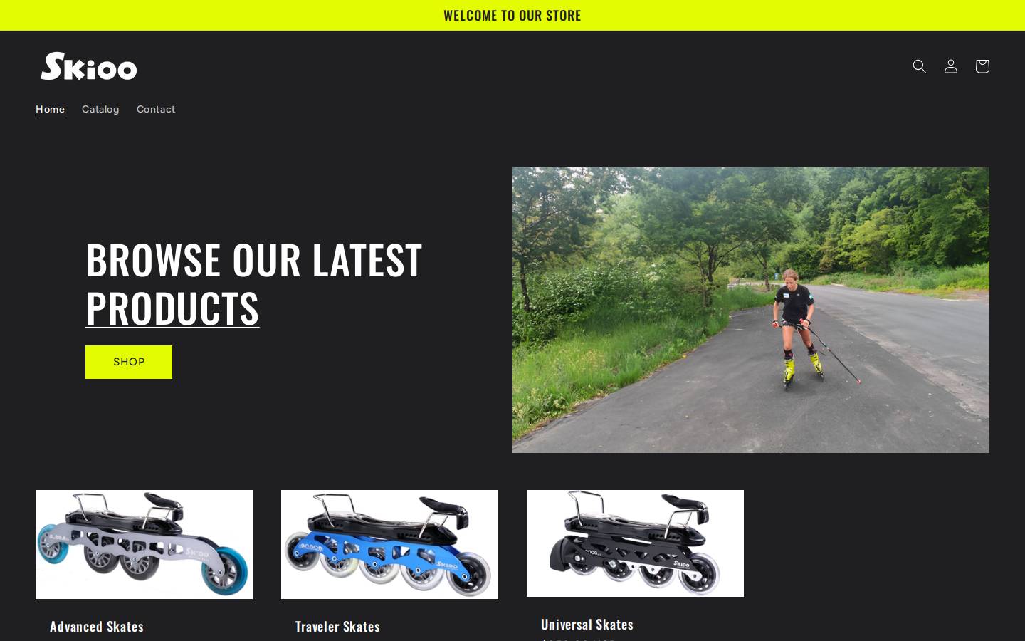 skioo-usa.com homepage screenshot