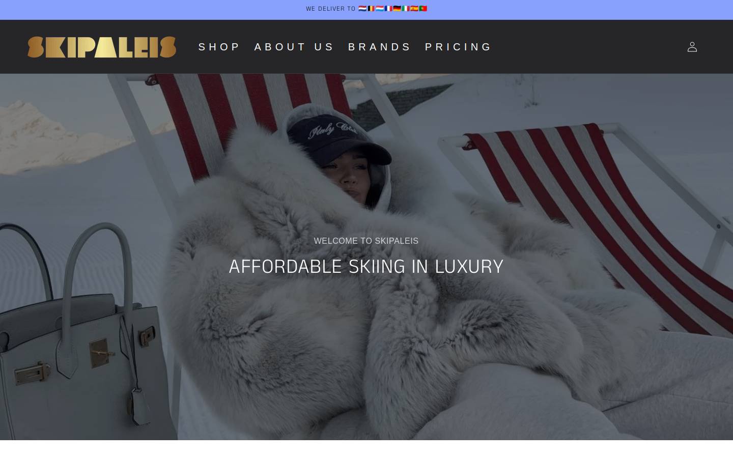 skipaleis.com homepage screenshot
