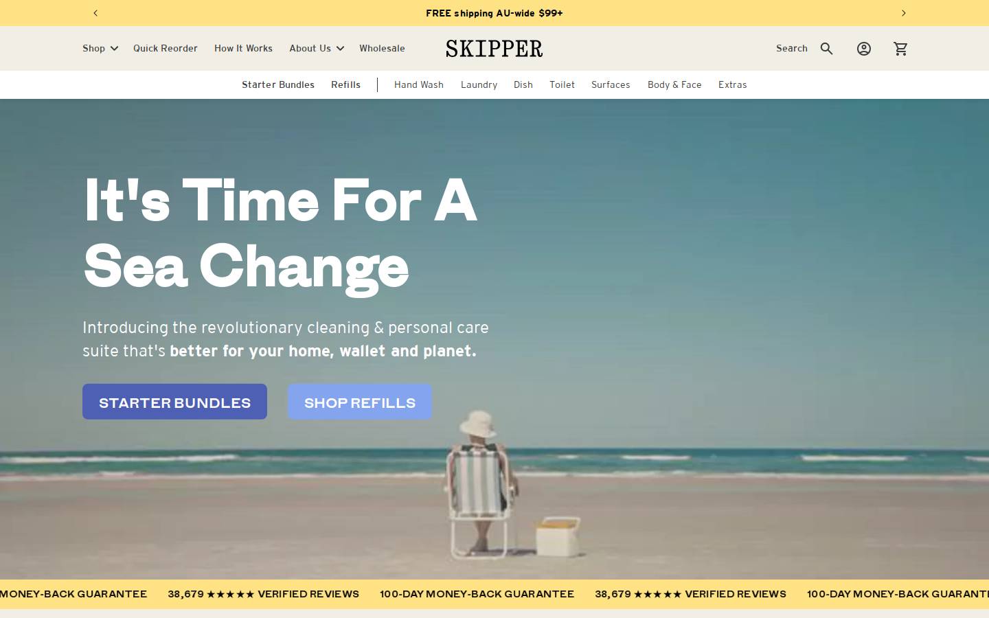 skipper.org homepage screenshot