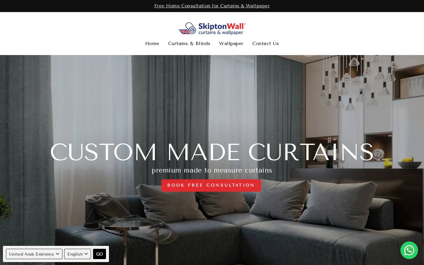 skiptonwall.com homepage screenshot
