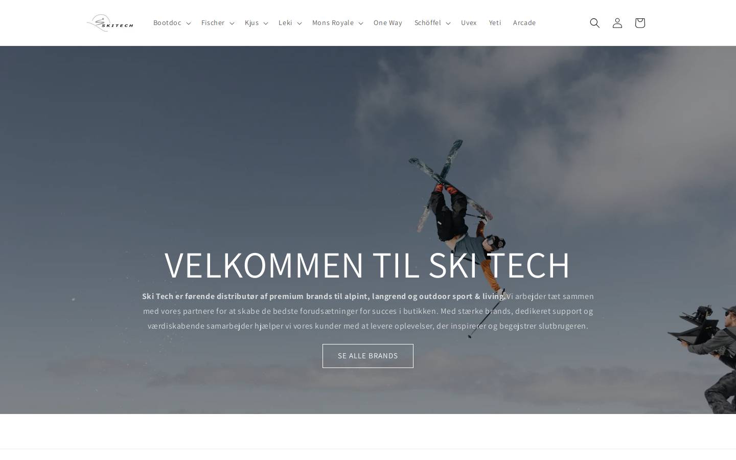 skitech.dk homepage screenshot