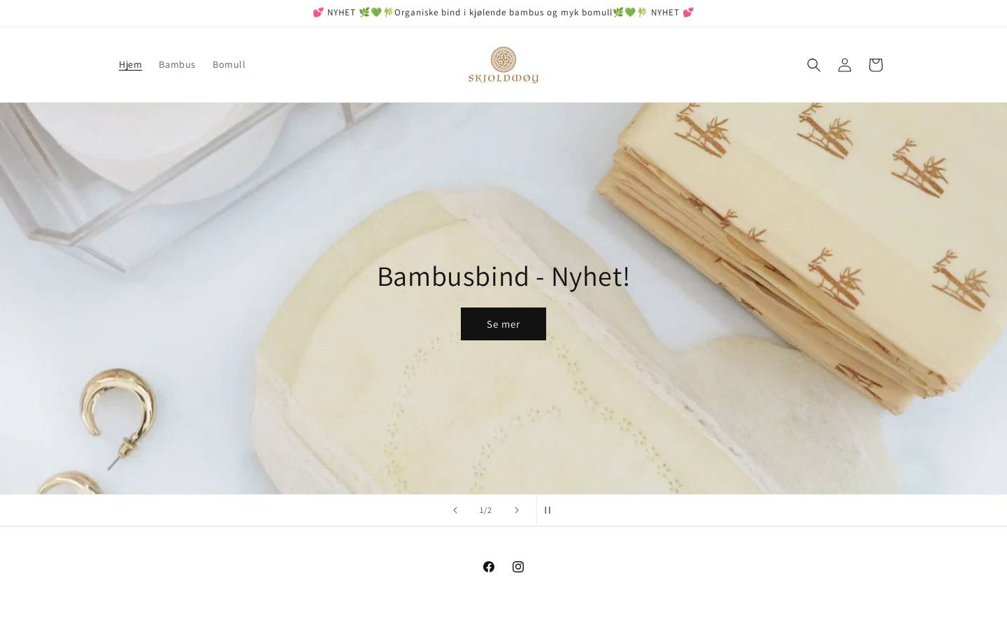 skjoldmoy.shop homepage screenshot