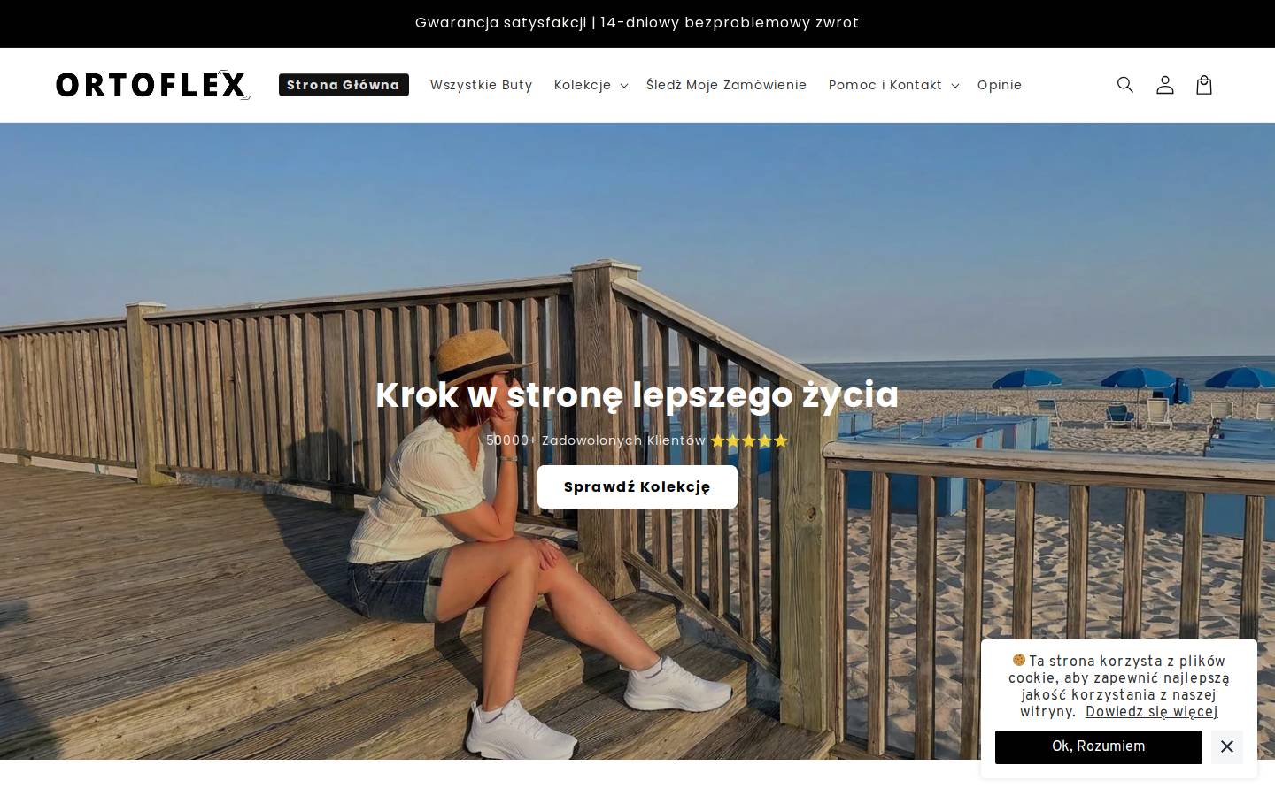 Skleportoflex homepage screenshot