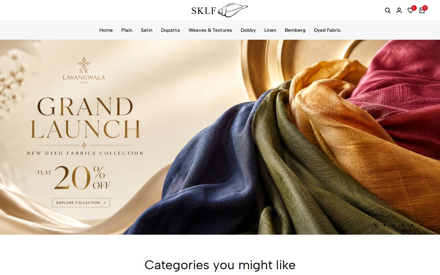 sklf.in homepage screenshot