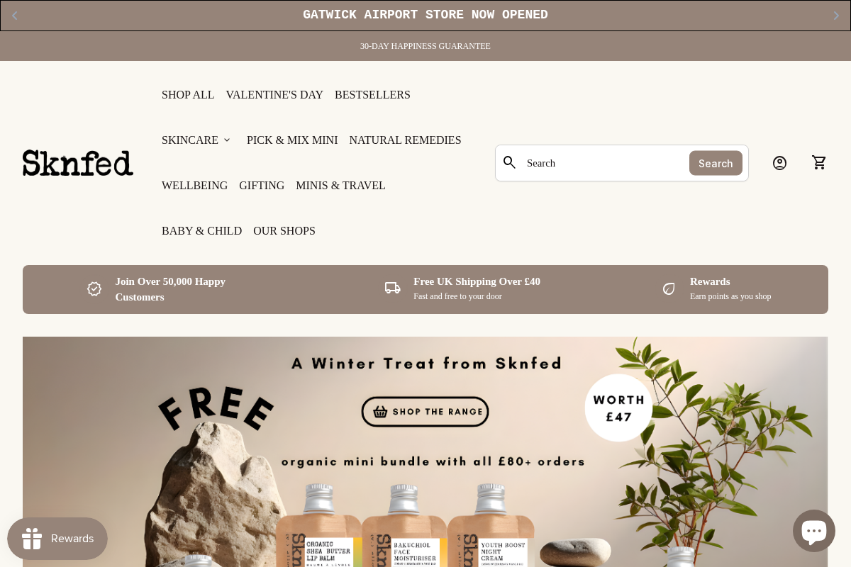 Sknfed homepage screenshot
