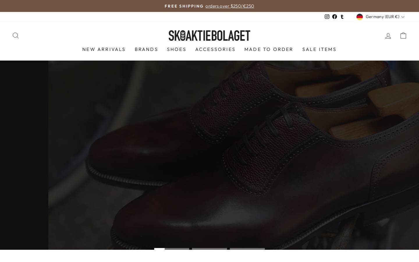skoaktiebolaget.com homepage screenshot