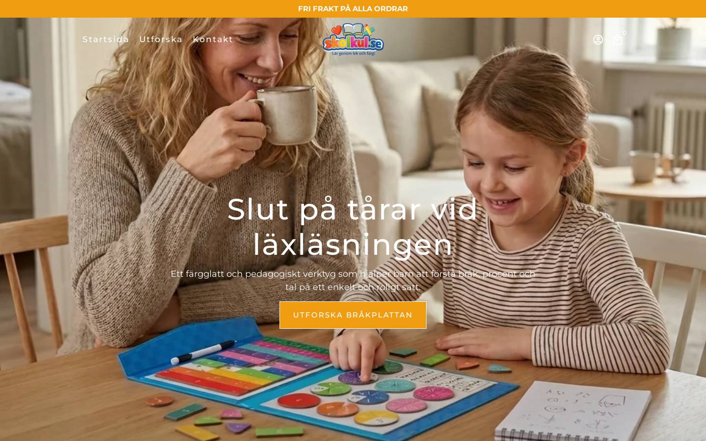 skolkul.se homepage screenshot