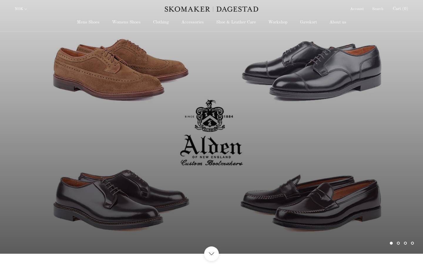 skomakerdagestad.no homepage screenshot