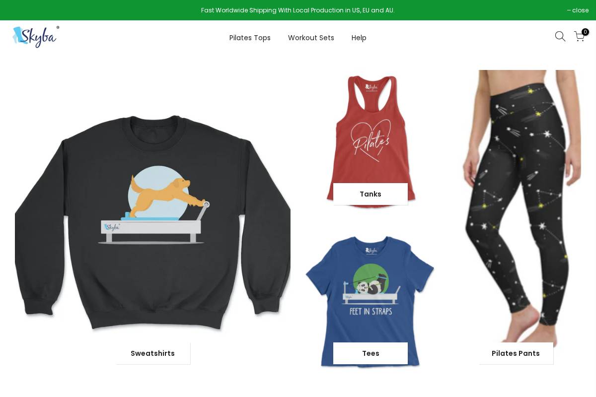 skybapilates.com homepage screenshot