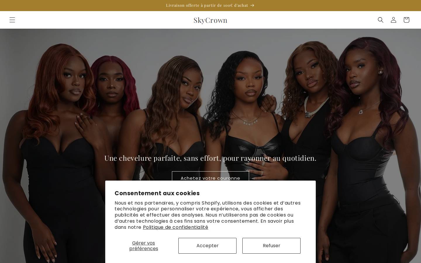 Skycrown Casino homepage screenshot