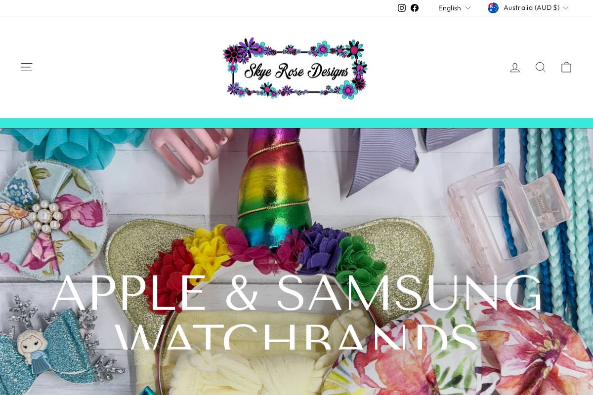 skyerosedesign.com homepage screenshot