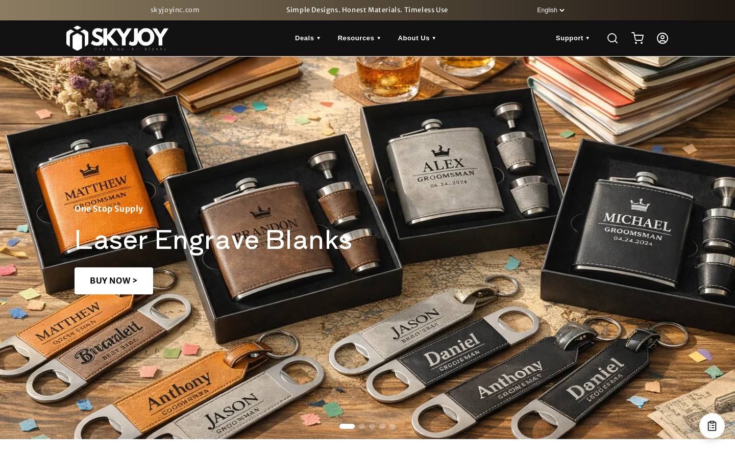 skyjoyinc.com homepage screenshot
