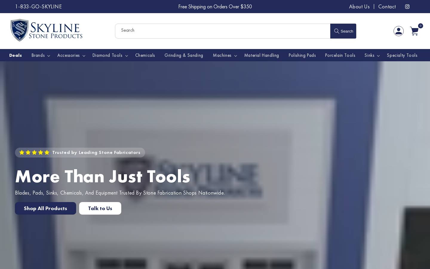 skylinestoneproducts.com homepage screenshot