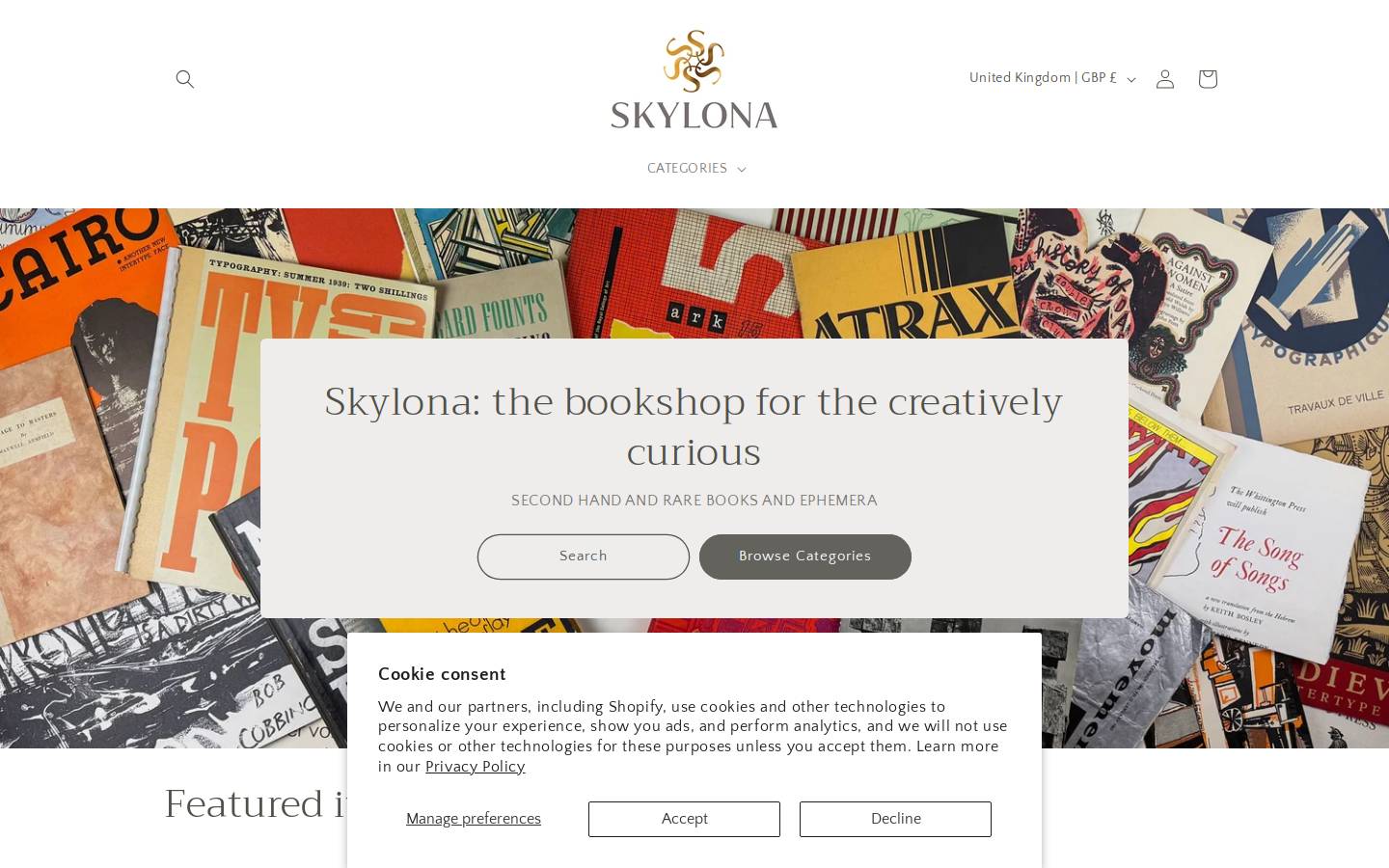 skylona.com homepage screenshot