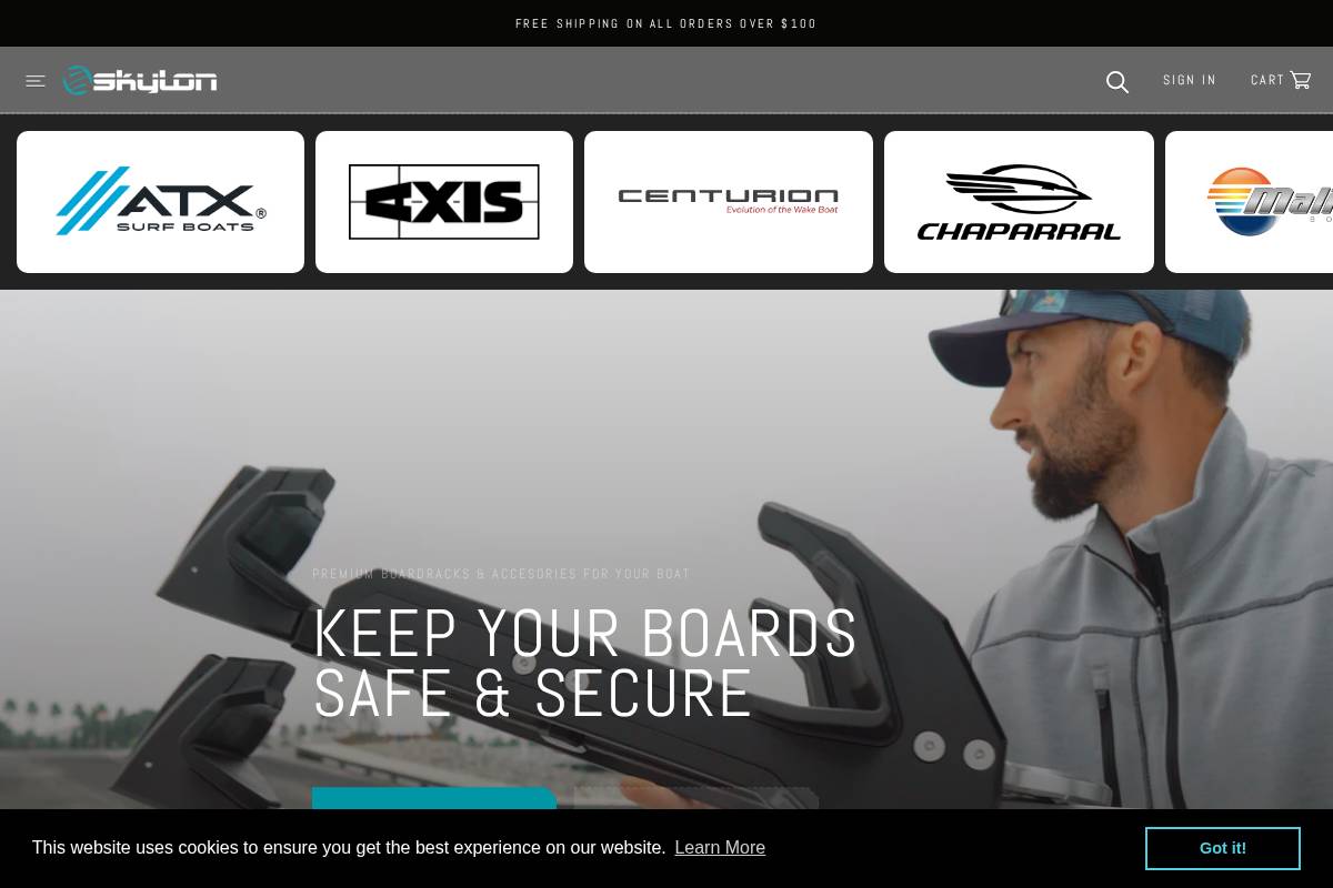 skylonsports.com homepage screenshot