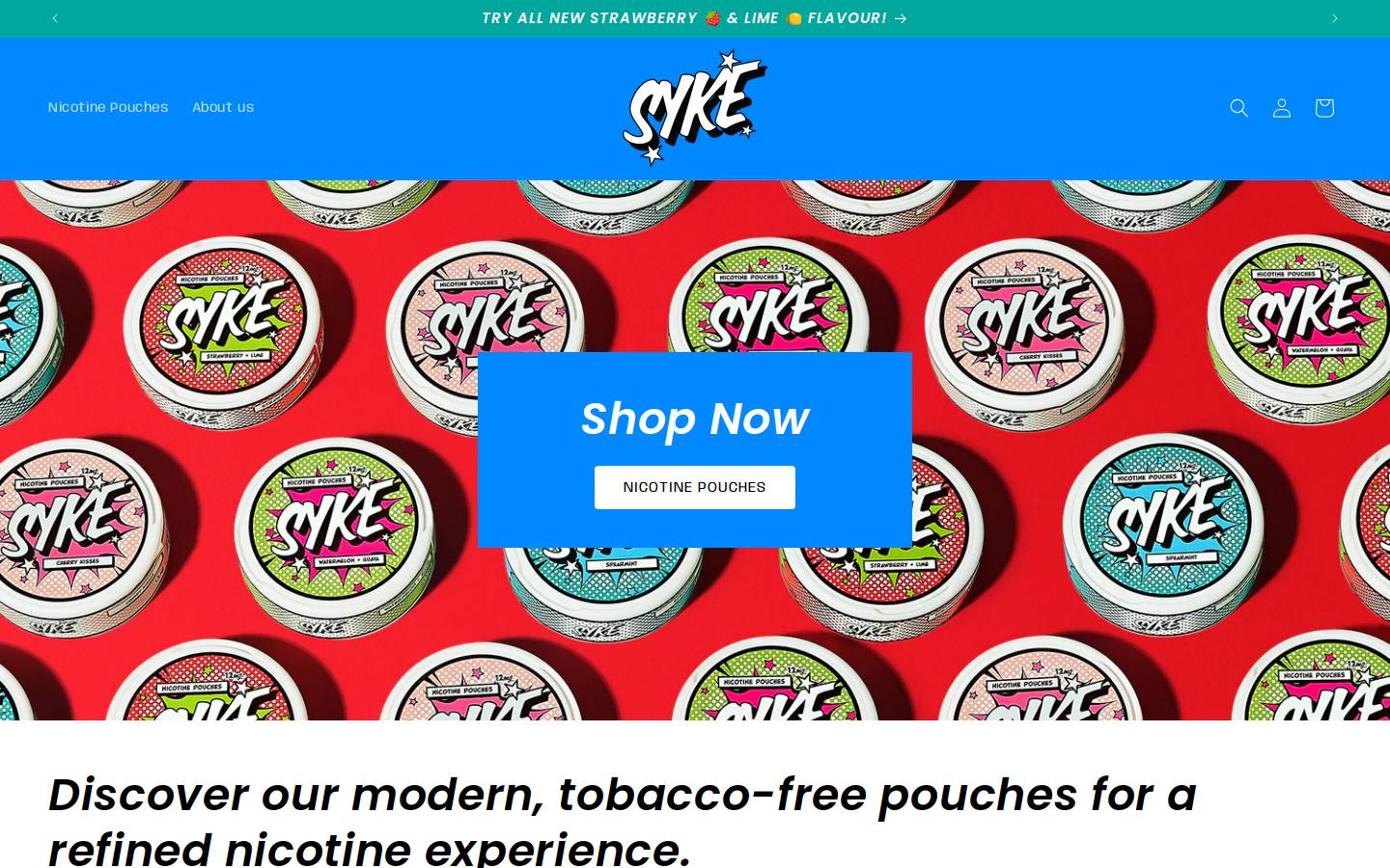 skynicotine.com homepage screenshot