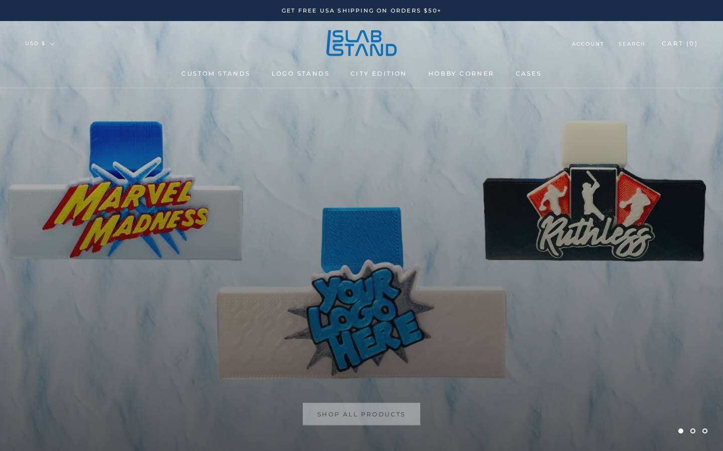 slabstand.com homepage screenshot