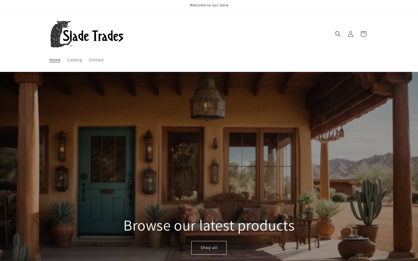 sladetrades.com homepage screenshot