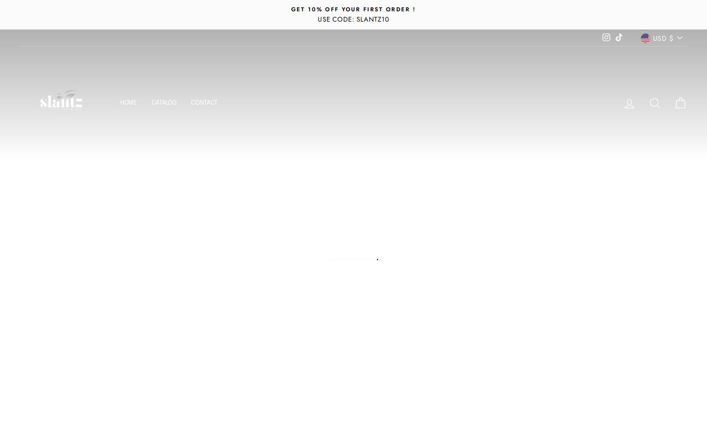 slantzbytommielee.com homepage screenshot