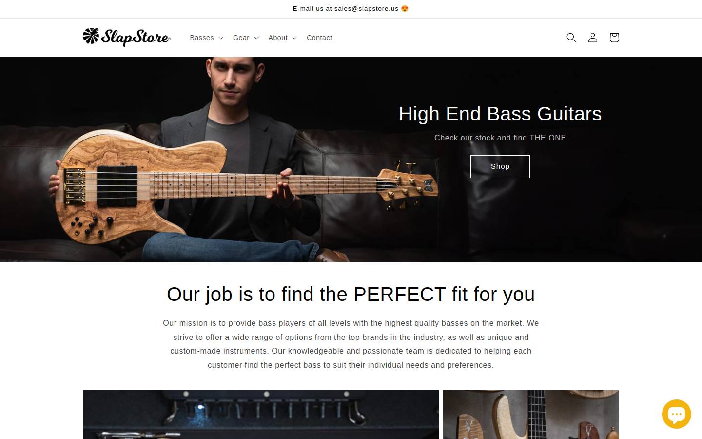 slapstore.us homepage screenshot