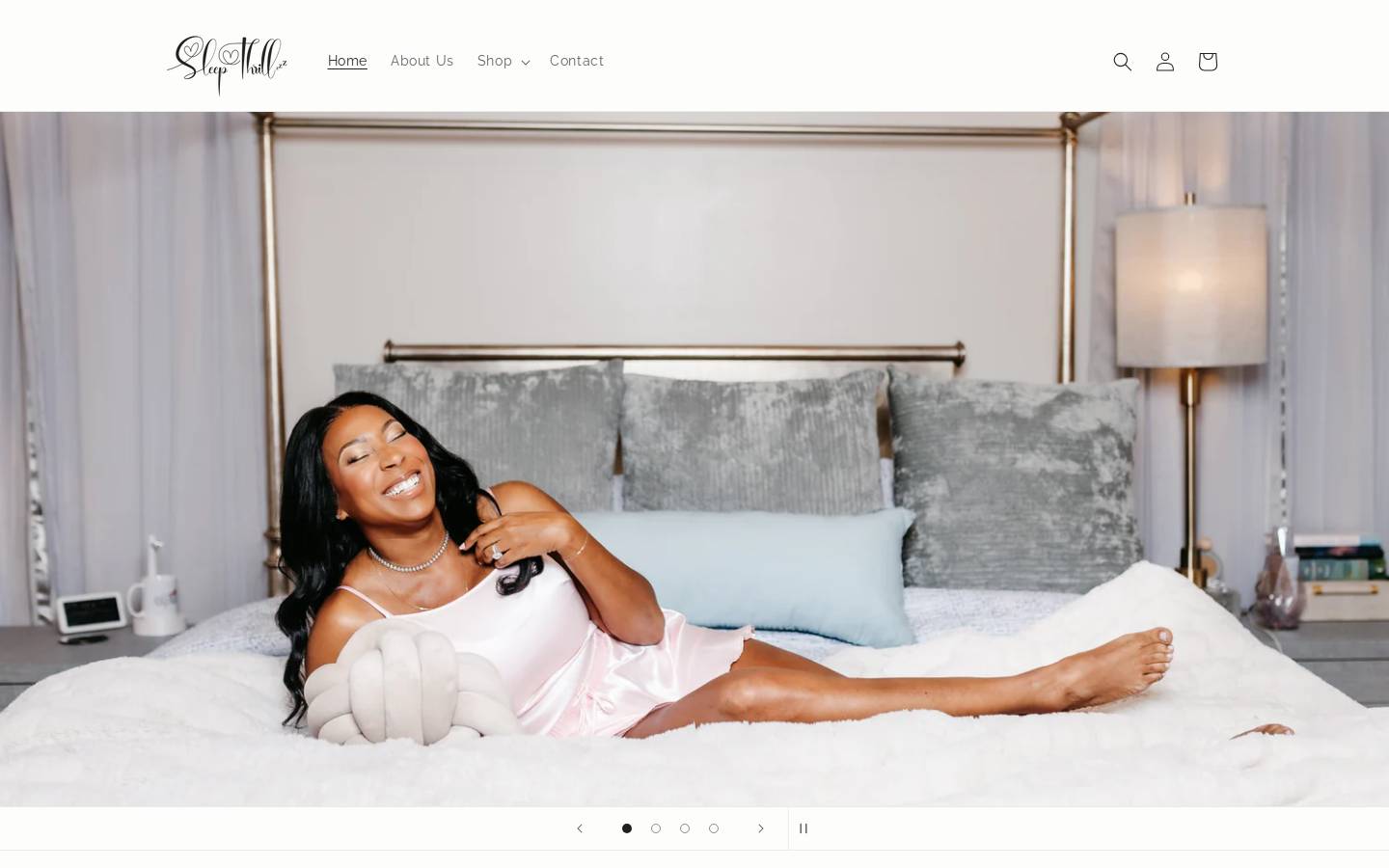 sleepthrillzzz.com homepage screenshot