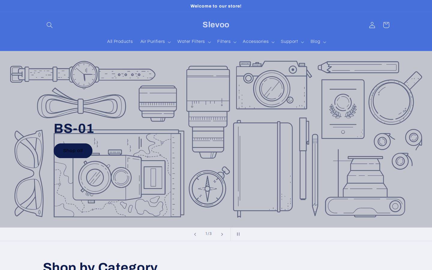 slevoolife.com homepage screenshot